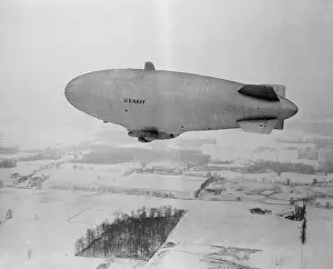 Akron Prints: U.S. Navy Blimp
