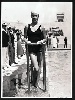 U.S. Olympic Swim Team Member Marjorie Gestring