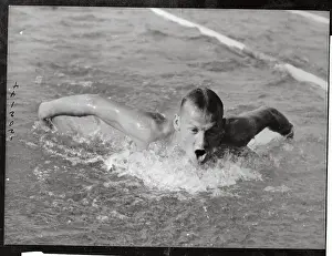 Helsinki Prints: U.S. Olympic Swimmer Gerald R. Holan