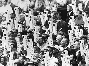 U.S. Open Crowd Using Box Periscopes