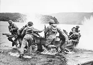 Small Boat Prints: U.S. Ranger Battalion