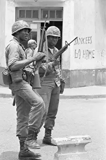 Graffiti Prints: U.S. Soldiers with Anti-American Graffiti