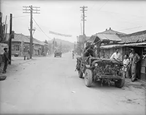 Jeep Prints: U.S. Soldiers In South Korea