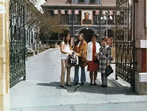 Sightseeing Prints: U.S. Table Tennis Team in China