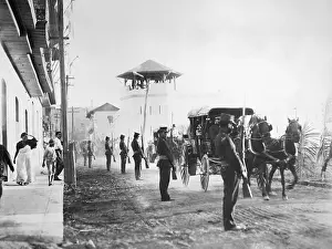 Managua Prints: U.S. Troops Entering Managua