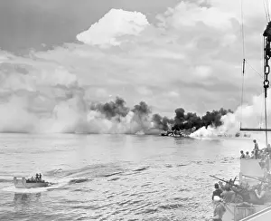 U.S. Warships in Leyte Gulf