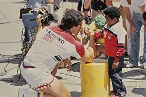 Huty34836 Prints: U.S. Against the World III - Lou Ferrigno & Gary Coleman