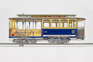 Cable Car Collection: USA, California, San Francisco, cable car
