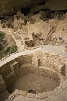 USA, Colorado, Mesa Verde National Park, Anasazi ruins