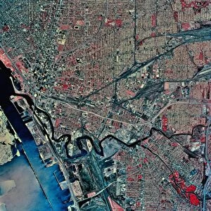 New York State Gallery: USA, New York, Buffalo, satellite image
