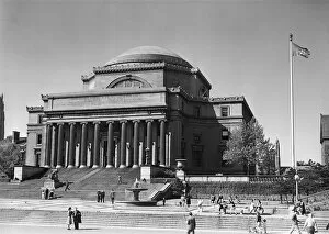Images Dated 12th August 2008: USA, New York City, Columbia University, Low Memorial Library