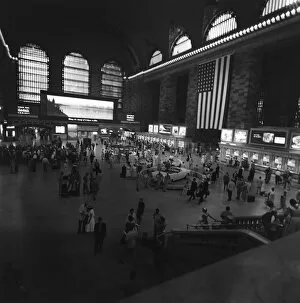 Images Dated 5th August 2008: USA, New York City, Grand Central Station interior