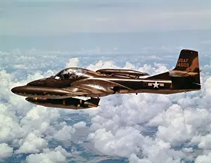 Aerodynamics Prints: USAF A-37 Jet