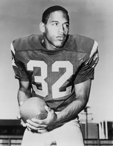 Running Back Prints: USC Running Back O.J. Simpson