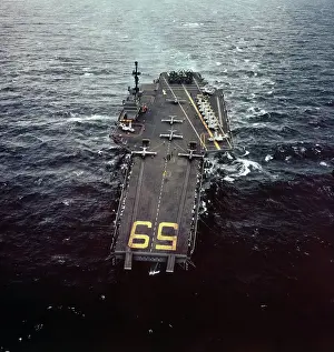 USS Forestal During a Cruise to Guantanomo