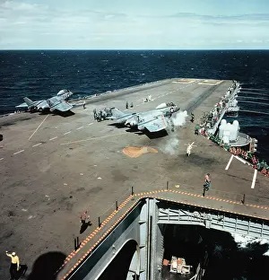 USS Forestal During a Cruise to Guantanomo