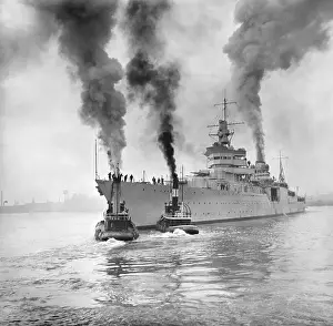 Camden Prints: USS Indianapolis Beginning Trial Cruise
