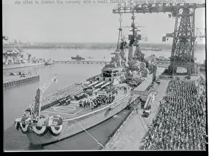 U.S.S. New Jersey Ceremony