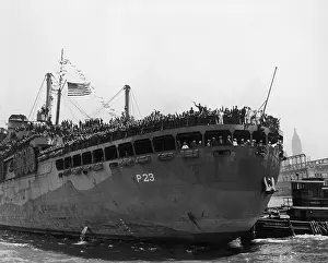 Stars And Stripes Prints: USS West Point