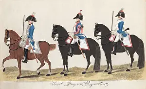 Soldiers Prints: Vacant Dragoner Regiment