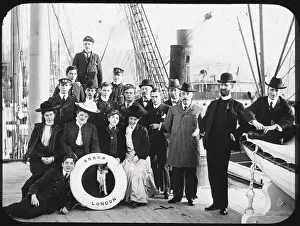 Vacationers on a Boat