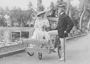 New Hampshire Prints: Vacationers on Cruiser