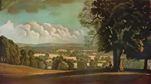 Countryside Prints: The Vale Of Aylesbury, 1933. Artist: Rex Whistler