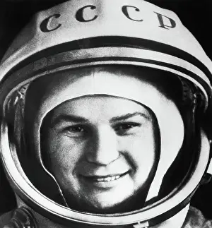 Cosmonaut Prints: Valentina Tereshkova, First Woman in Space
