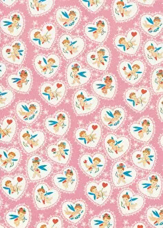 Images Dated 9th January 2015: Valentine pattern