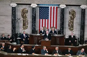 De Valera Speaking in Congress