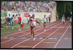Fast Prints: Valerie Brisco Winning Gold Medal