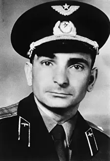 Valery Bykovsky in Uniform