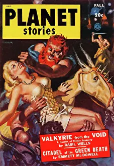 Science Fiction Prints: Valkyrie from the Void