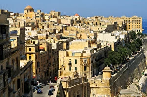 Crowded Gallery: Valletta, the capital of Malta