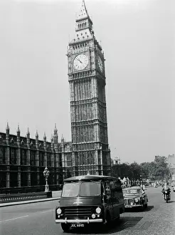Van Carrying James Earl Ray in Front of Big Ben