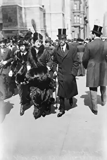 Vanderbilt Family Promenading on Fifth Avenue