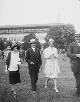 Socialite Prints: Vanderbilts Attending Horse Races