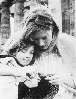 Vanessa Redgrave with daughter