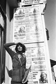 Parliament Prints: Vanessa Redgrave By Election Posters