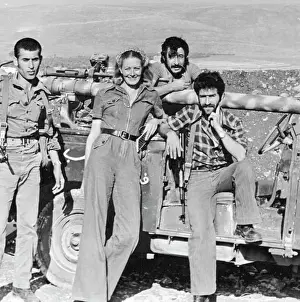 Filming Prints: Vanessa Redgrave With Members of the Palestine Liberation Organization