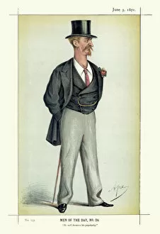 Images Dated 24th June 2015: Vanity Fair Print of Captain Eyre Massey Shaw