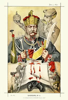 Historical Geopolitical Location Collection: Vanity Fair Print - William I, German Emperor
