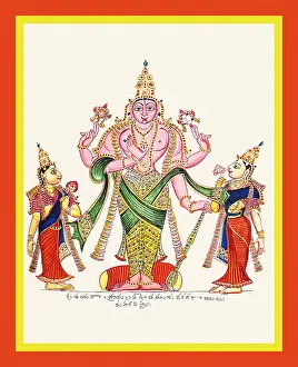 Princes Prints: Varadaraja enshrined in the Varadarajasvami temple