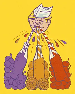 Thirsty Prints: Variety of Drinks