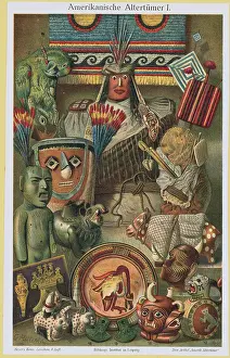 Anthropology Prints: Various Cultural Items