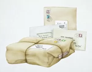 Various postal packages