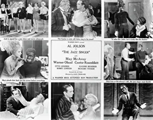 Public Relations Prints: Various Scenes from The Jazz Singer with Al Jolson
