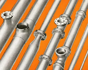 Illustratio Prints: Various Size Pipes