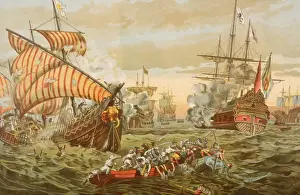 Attribute Prints: Vasco da Gama Causing Destruction