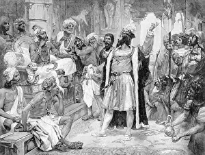 Presentation Prints: Vasco Da Gama Presents Letter To King